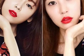 兰州化妆学校哪家好 【HOHO美妆】迷人双眸+诱惑红唇，随便哪个角度都是一个大写的美