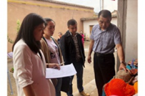 HOHO新闻：西固区就业局相关领导莅临，甘肃好好化妆培训学校，西固区河口镇工艺手作，美容技能培训班指导工作......